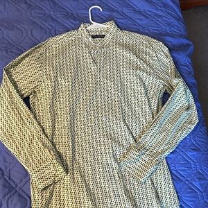 Patterned Long Sleeve Shirt